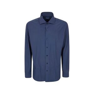 Barba Men Camicia Active No Stiro Rigata 76 Nylon 24 Poliammide